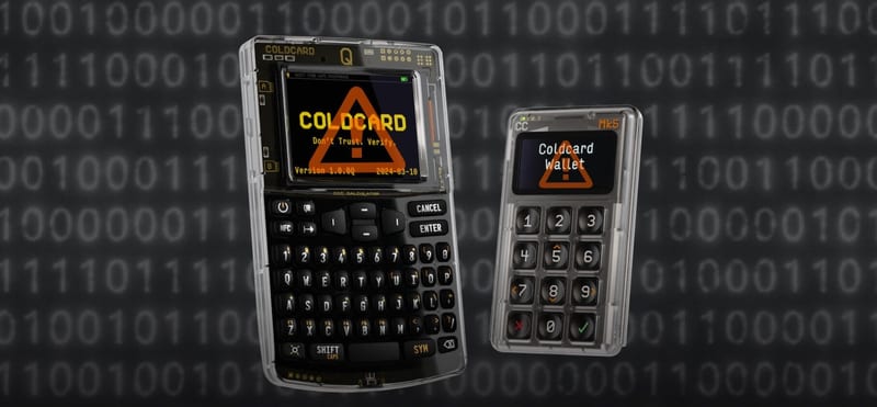Coldcard : 116 millions de dollars volés 1